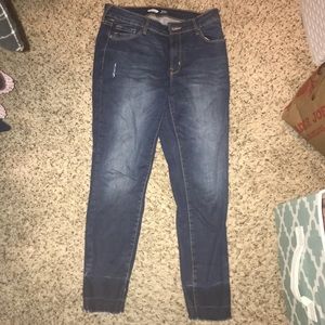 Old Navy Rockstar Super Skinny Jeans — Medium Wash